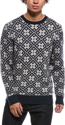 Weatherproof Vintage Weatherproof Vintage Super Soft Donegal Snowflake Crewneck Sweater