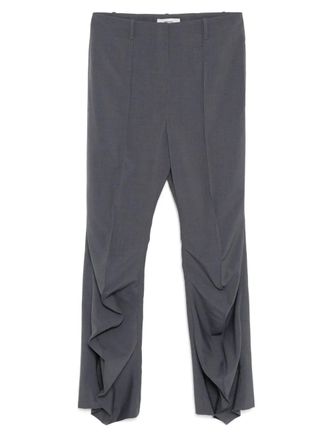 BESFXXK draped trousers - Grey