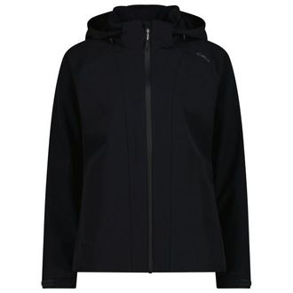F.lli Campagnolo Jacket Zip Hood Stretch Softshell Softshelljacke f&uuml;r Damen | schwarz