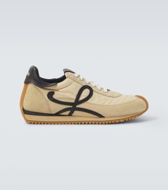Loewe Ballet Runner 2.0 suede-trimmed sneakers