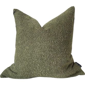 Modish Decor Pillows Boucl&eacute; Accent Pillow Cover in Green Tones at Nordstrom, Size 24X24