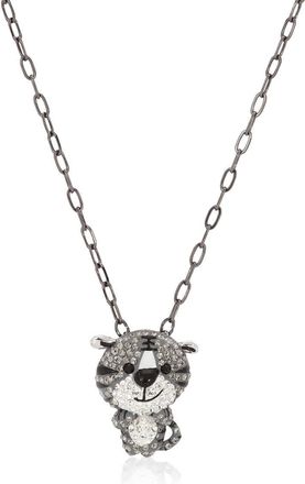 Swarovski Ladies Zodiac Tiger Pendant Necklace
