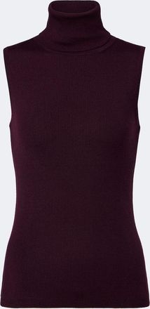Jardin Des Orangers Ribbed-knit virgin wool turtleneck top