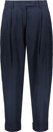 Moorer Mujer, Pantalones, Azul, Talla: 3XS
