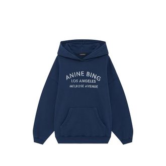 Anine Bing Harvey Logo-detail Hoodie