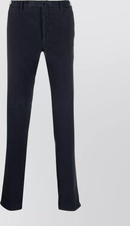 Incotex trousers with back pockets and belt loops