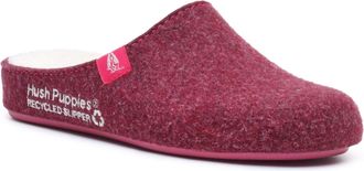 Hush Puppies De Goede Slipper Polyester Dames Bordeaux Slippers