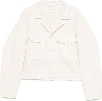 Christophe Lemaire Jassen, Heren, Wit, S, Trucker Jacket