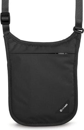 Pacsafe Coversafe V75 RFID Blocking Neck Pouch Neutral Grey in Black at Nordstrom