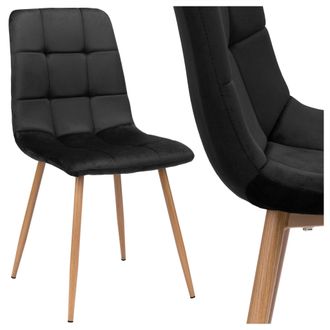 OEM Silla De Terciopelo Negro Montana Velvet
