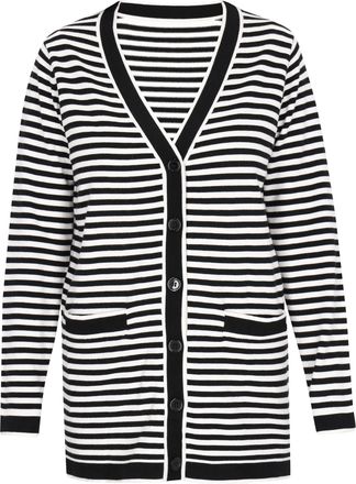 Usha Vest vrouwen Zwarte strepen