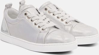 Christian Louboutin Sneakers Louise Orlato in pelle metallizzata