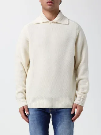 Sebago Wool Turtleneck Jumper with Ribbed Collar and Cuffs