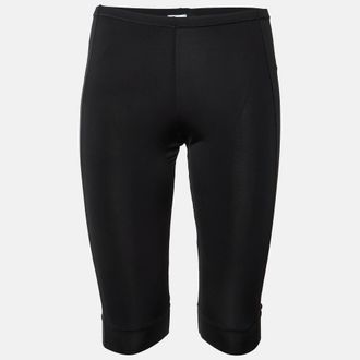 Ganni Ganni Black Jersey Shaper Shorts