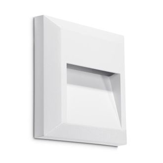 Leds - C4 Leds-c4 - Aplique Ip66 Kossel Indirect Square 125mm Led 1.5w Blanco Neutro 4000k Blanco