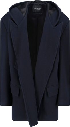 Balenciaga Short Wool Coat