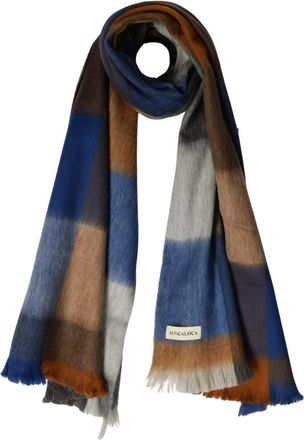 Alpaca Loca Accessoires, Dames, Veelkleurig, ONE Size, Wol, Blocked Sjaal