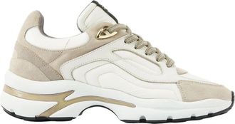 VIA VAI Vesper Macey - Dames - Sneakers - Beige - 41 EU - Leer - Schoenen