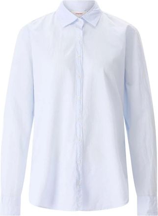 Xirena Overhemden, Dames, Blauw, L, Katoen, Shirts