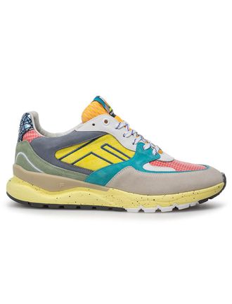 Floris Van Bommel Van Bommel sneaker multicolor print frisse zomer look