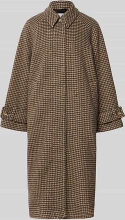 Sams&oslash;e & Sams&oslash;e Mantel mit Eingrifftaschen Modell ALMA in Sand Melange, Gr&ouml;&szlig;e XL