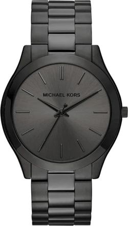 Michael Kors Slim Runway Horloge - Dames - Horloges - Zwart - ONE Size - Accessoires