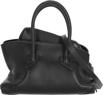 The Attico La Passeggiata Mini Bag - Dames - Handtassen - Zwart - ONE Size - Leer - Tassen