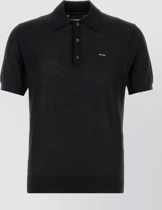 Prada wool polo shirt