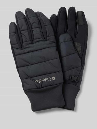 Columbia Powder Lite Fingerhandschuhe mit Steppn&auml;hten in Black, Gr&ouml;&szlig;e M
