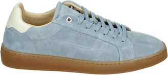 Greve Casual Herenschoenen Lichtblauw Su&egrave;de - Heren - Sneakers - Blauw - 43 EU - Su&egrave;de - Schoenen