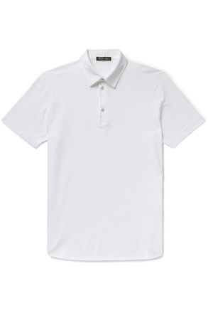 Loro Piana Cotton-Piqué Polo Shirt