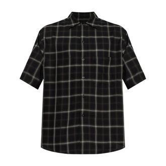 Song for the Mute Shirt - Heren - Overhemden - Zwart - Maat: S Katoen