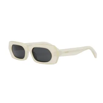 Celine CL40243I39A Oversized Rectangular Sunglasses - Beige