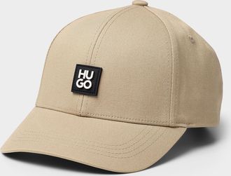 HUGO BOSS Mens Metallic-logo solid cap