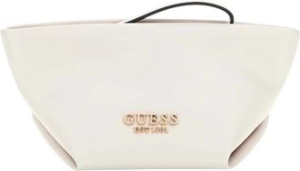 Guess Twev 95 35005 Cosmetische Tas - Dames - Toilettassen - Grijs - ONE Size - Leer - Tassen