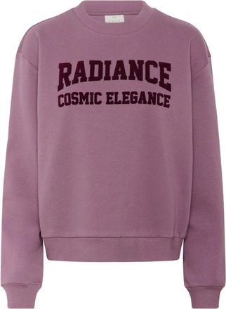 Kaffe Dames, Sweatshirts & Hoodies, Paars, Maat: 2XL