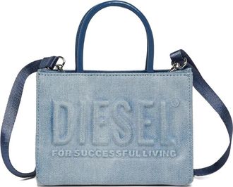 Diesel Mini Handbag - Dames - Handtassen - Blauw - ONE Size - Denim - Tassen