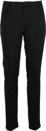Dondup Gaubert Broek - Heren - Slim Fit Broeken - Zwart - W31 - Katoen - Broeken