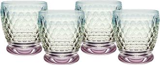 Villeroy & Boch Boston Set Of 4 Double Old Fashioned / Tumblers