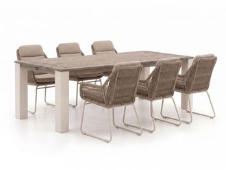 Intenso Furniture Intenso Isorella/ROUGH-X 240cm dining tuinset 7-delig