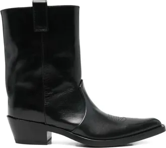 Khaite Schoenen, Dames, Zwart, 40 EU, Enkellaarsjes