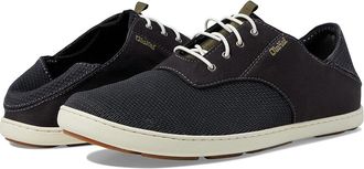 Olukai Nohea Moku Mens Shoes Black/Black : 10.5 D - Medium, Canvas/Textile