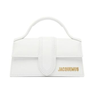 Jacquemus Handbags, female, White, Size: ONE SIZE The Bambino Bag
