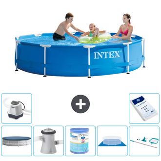 Intex Piscina Con Estructura Redonda - 305x76 Cm - 7-piezas S31497