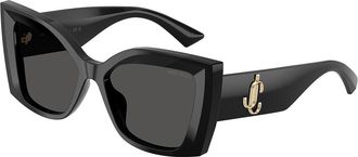Jimmy Choo London JC5074U 500087 Womens Sunglasses Black Size 54
