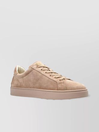 Tod's low top sneakers suede finish