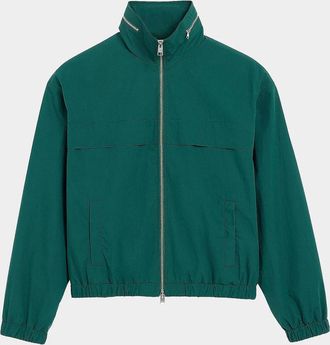 Ami Ami de Coeur Full-Zip Windbreaker Jacket