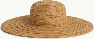 Nobody's Child Beige Raffia Sun Hat