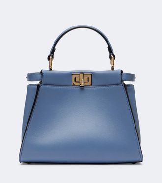 Fendi Peekaboo Mini leather top-handle bag