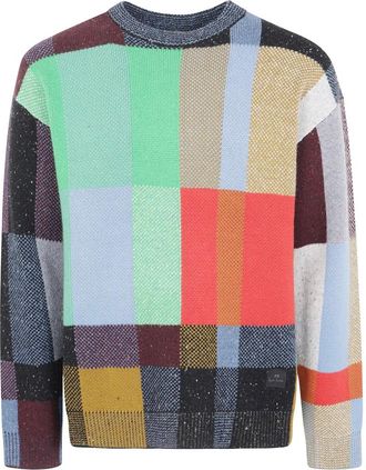 Paul Smith Heren, Truien, Veelkleurig, Maat: XL Denim